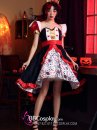 Váy Nữ Hoàng Red Queen Halloween