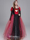 Trang Phục Red Queen Đầm Dài