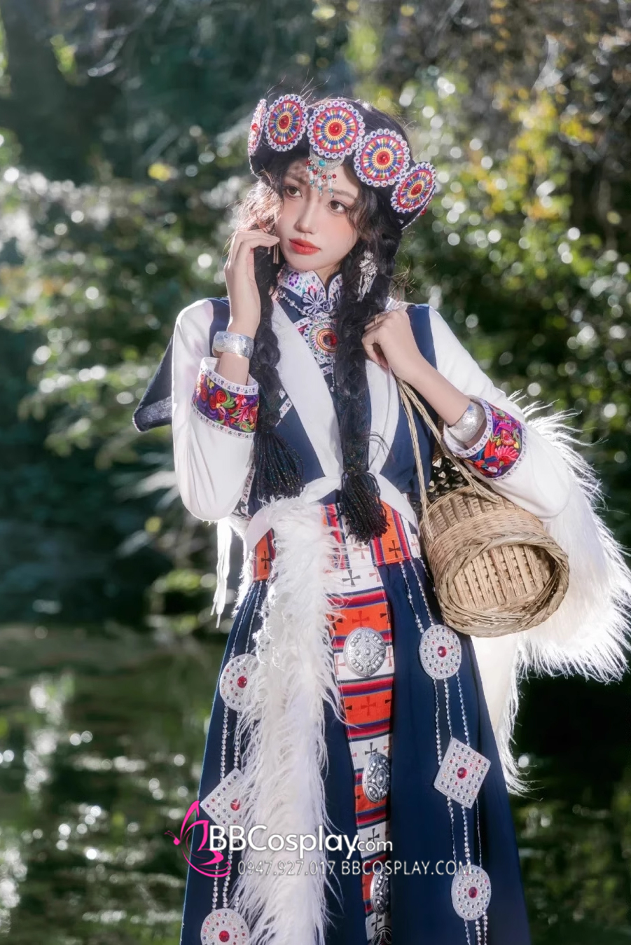 Trang Phục Cao Nguyên Dị Vực Thôn Nữ A Nạp Thất Thất