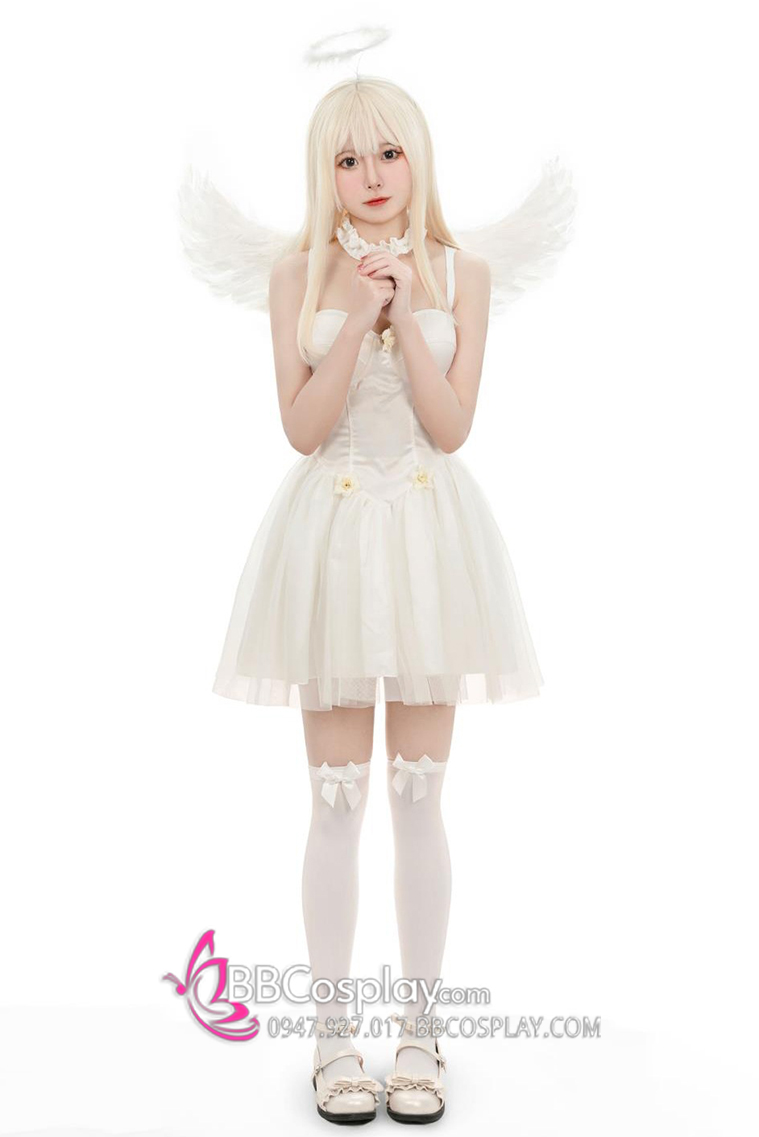 Trang Phục Thiên Sứ Đáng Yêu Halloween