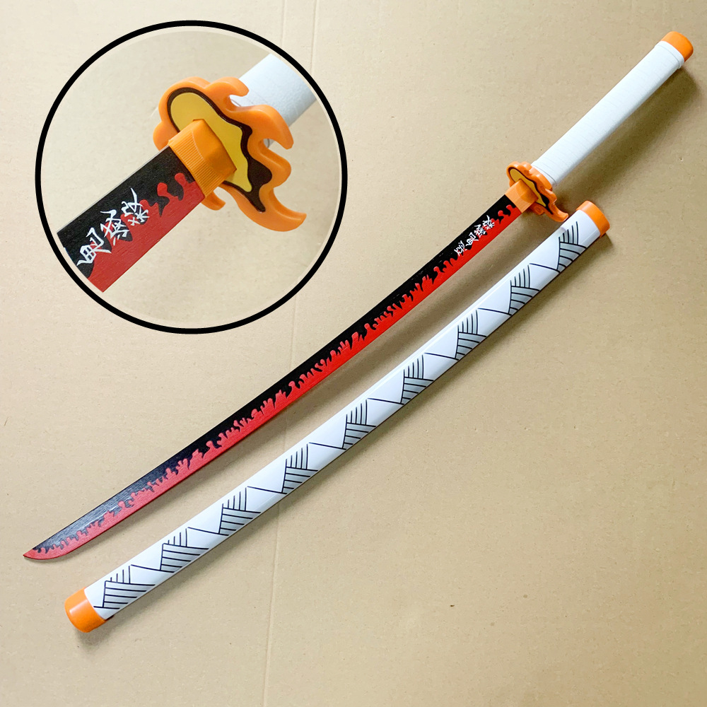 Kiếm Gỗ Luân Kiếm Viêm Trụ Rengoku Thế Hệ 2 - Kimetsu No Yaiba