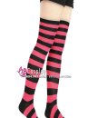Vớ Sọc Đen Hồng Lolita