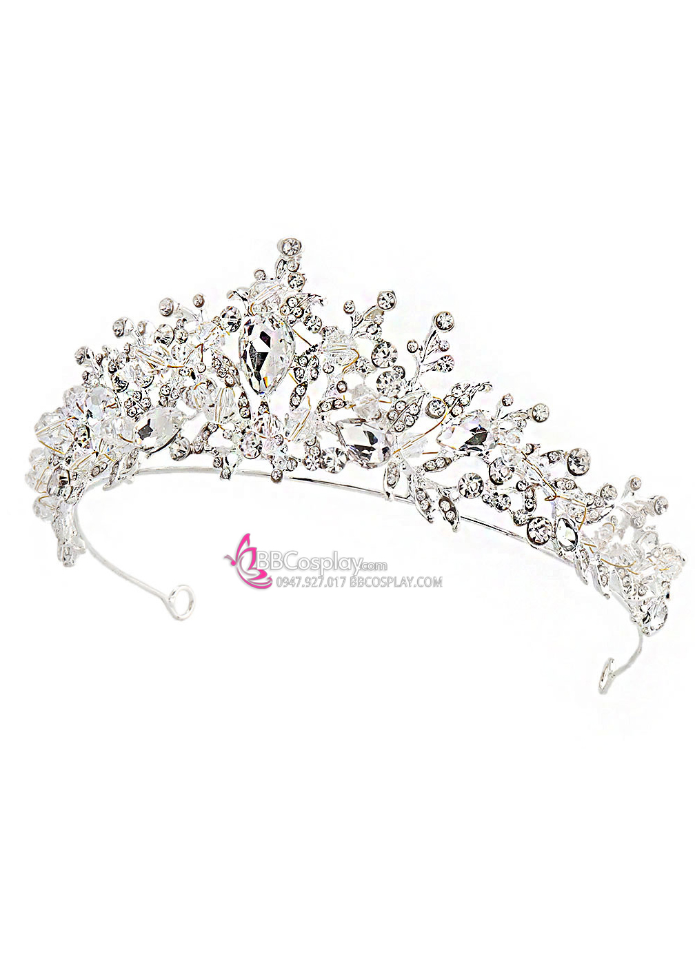 Vương Miện Tiara Trắng