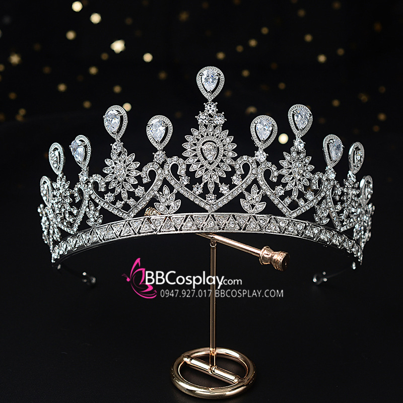 Vương Miện Bạc Nước Mắt Hạnh Phúc