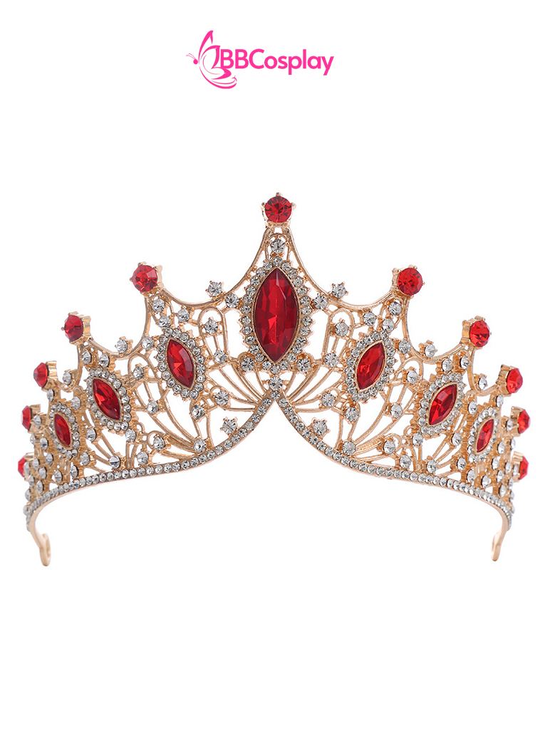 Vương Miện Tiara Công Chúa - Đá Đỏ
