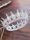 Vương Miện Tròn Bạc Đá Trắng