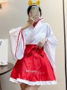 Waloli Cosplay Houki Shinonono Kitsune Miko
