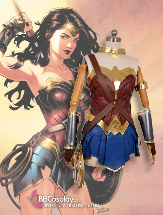 Trang Phục Wonder Woman - Bản Comic