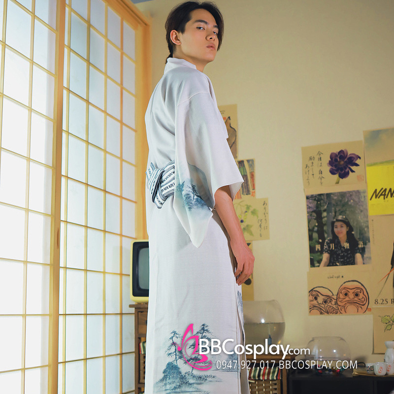 Kimono Nam Nhật Trà